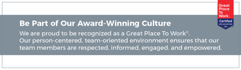 Encore Luxury Living, Be part of our Award-Winning Culture, Certified Great Place to Work in 2025